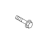 View Automatic Transmission Mount Bolt. Manual Transmission Mount Bolt. Full-Sized Product Image