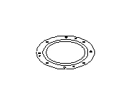 View Fuel Pump Gasket. Fuel Pump Tank Seal. Packing Fuel Pump U6. Full-Sized Product Image