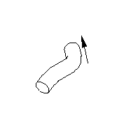 View Fuel Tank Filler Neck. Hose Filler. Full-Sized Product Image