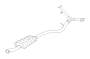 Image of Catalytic Converter Heat Shield. Exhaust Heat Shield. Cover Exhaust Complete (Front, Upper, Center)... image for your 2010 Subaru Legacy  Premium Sedan 