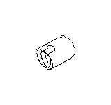 View Exhaust Muffler. Muffler 6SL (Left). Full-Sized Product Image