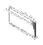 View Radiator Air Seal. Radiator Insulator. Packing Radiator. Full-Sized Product Image