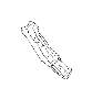 View Quarter Panel Reinforcement. Wheel Housing Bracket (Left, Rear Quarter, Inner). Full-Sized Product Image