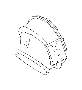 View Fuel Filler Housing. Fuel Tank Filler Neck. SAUCER Complete. Full-Sized Product Image