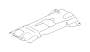 View Catalytic Converter Heat Shield. Floor Pan Heat Shield. Cover Complete Exhaust (Center). Full-Sized Product Image