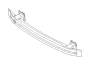 Image of Bumper Cover Reinforcement Beam. Bumper Face Bar Reinforcement Beam (Front, Back, Steel). Beam... image for your 1998 Subaru Outback   