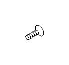 View Door Latch Bolt (SCREW & WASHER ASSEMBLY M6 X 19, SCREW & WASHER AY M6 X 19) Full-Sized Product Image