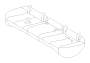 Image of Seat Cover Cushion (Rear). A Cover that replaces. image for your Subaru