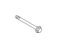 View Air Conditioning (A/C) Compressor Bolt. Engine Intake Manifold Bolt (M8 X 95 X 22). Full-Sized Product Image