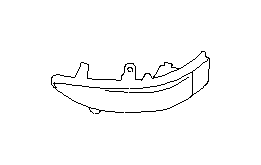 View Turn Signal Light Housing. Turn Signal Light Lens. Lamp Turn SDLH (Left). Full-Sized Product Image