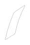 Image of Fender Flare. Side Body Trim Protector. Stone Guard. Wheel Arch Molding (Left, Rear, Lower). A Body... image for your Subaru