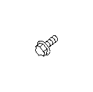 View Door Interior Trim Panel Retainer. Quarter Panel Trim Panel Clip (CLIP GROMMET D8.5). Full-Sized Product Image