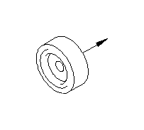 View Accessory Drive Belt Idler Pulley Full-Sized Product Image