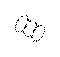 View Engine Piston Ring. Ring Set Piston. Full-Sized Product Image