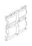 View Engine Valve Cover Gasket. Rocker Cover Gasket. Cover Valve Rocker (Left). Full-Sized Product Image 1 of 2
