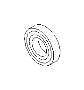 View Automatic Transmission Output Shaft Bearing (AT) Full-Sized Product Image