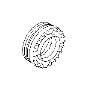 View Retainer. Retaining Differential Side (Left). Full-Sized Product Image