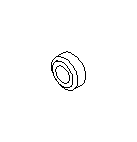 Image of Differential Pinion Bearing. Roller Bearing 28X54X20. image for your Subaru WRX 2.0L CVT 