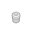 Image of Coil Spring Insulator. Suspension Strut Bumper. Helper Strut (Front, Rear). Structural Safety. image for your 2022 Subaru Impreza   