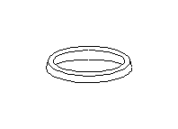 View Coil Spring Insulator. Suspension Shock Absorber / Strut Mount Bushing (Front, Upper). Full-Sized Product Image