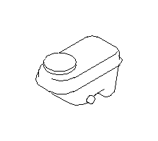 View Brake Master Cylinder Reservoir. Oil Reservoir Complete. Full-Sized Product Image