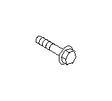 View Automatic Transmission Mount Bolt. Manual Transmission Mount Bolt. Full-Sized Product Image