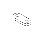 View Engine Cradle Insulator. Engine Mount Crossmember Insulator. Full-Sized Product Image
