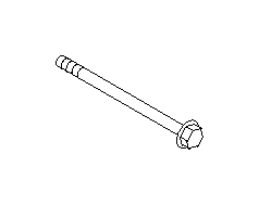 View Automatic Transmission Mount Bolt. Manual Transmission Mount Bolt. Full-Sized Product Image