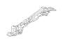 Image of Fender Apron Extension. Fender Apron Reinforcement. Fender Rail (Left, Front, Upper). Frame Side... image for your 2016 Subaru BRZ   