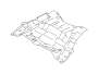 Image of Floor Pan Complete (Front, Rear). Sheet Metal used For the. image for your 2019 Subaru Crosstrek   