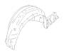 Image of Quarter Panel Splash Shield. MUD Guard (Left, Rear). image for your Subaru
