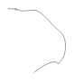 View Glass Wiper Arm Nut. Hood Release Cable Nut. Hood Release Handle Nut (Back, Center, Plastic). Full-Sized Product Image