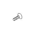 View Door Latch Bolt (SCREW & WASHER ASSEMBLY M6 X 19, SCREW & WASHER AY M6 X 19) Full-Sized Product Image