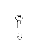 View Headrest Guide. Bushing Lock Head Rest (IVORY). Full-Sized Product Image