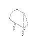 View Headrest. Pillow Rest (Rear, Back, BLACK). Full-Sized Product Image 1 of 2