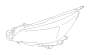 View Sealed Beam Headlight. Lens and Body Head Lamp (Left). Full-Sized Product Image 1 of 2