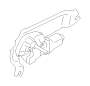 View Glass Wiper Motor Bolt. Windshield Wiper Linkage Bolt. Bolt and Washer (Back). Full-Sized Product Image