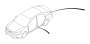 Image of Window Channel. GLASSRUN Door. Run Channel (Left, Front). image for your 2018 Subaru Legacy   