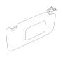 Image of SUNVISOR (Right). Sun Visor. image for your 2024 Subaru Forester   