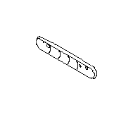Image of Liftgate Pull Handle. Liftgate Trim Cover. Trim Panel Tailgate (Rear Gate) Grip. A Trim For The... image for your Subaru Outback  30R LIMITED WAGON