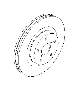 View Disc Brake Rotor. Brake Disk (Front). Full-Sized Product Image 1 of 1