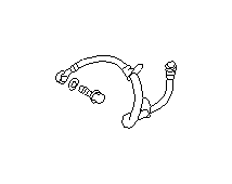 View Brake Hydraulic Hose to Caliper Bolt. Union Bolt Brake Hose. Full-Sized Product Image