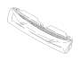 View Grille Retainer. Clip (Plastic, BLACK MICA; WHITE; WHITE/SLATE M). Full-Sized Product Image