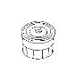 View Engine Oil Filter. Oil Filter Complete. Full-Sized Product Image