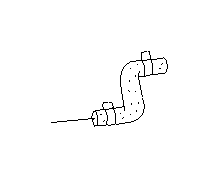 View Engine Coolant Hose. Hose Water. Full-Sized Product Image
