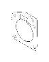 View Fuel Injection Throttle Body Mounting Gasket. Gasket Throttle Chamber. Full-Sized Product Image