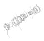 Image of Plate Main Shaft (T5.13MM, Rear). T5.13. image for your 2013 Subaru STI   