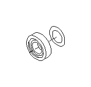 View Drive Axle Shaft Seal. OILSEAL 32X50X11. Full-Sized Product Image