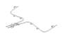 Image of Parking Brake Cable. Hand Brake Cable (Left, Rear). A Cable used to Engage /. image for your 2005 Subaru Forester   