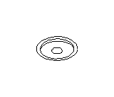 View Power Steering Reservoir Cap Seal. Tank. Packing. Full-Sized Product Image